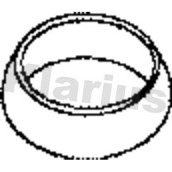 Exhaust Pipe Gasket KLARIUS 411163 OE Ref 1745121060 KLARIUS