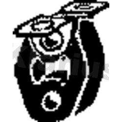 Exhaust Mount KLARIUS 420391