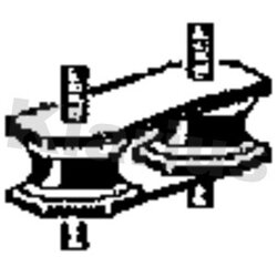 Exhaust Mount KLARIUS 420401 OE Ref 8970806940