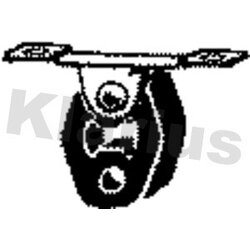 Exhaust Mount KLARIUS 420408 OE Ref 6Q0253144G