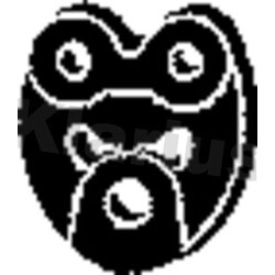 Exhaust Mount KLARIUS 420409 OE Ref 46461540