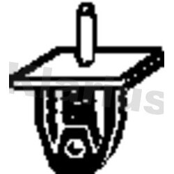 Exhaust Mount KLARIUS 420467 OE Ref 1755J7