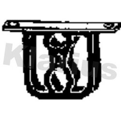 Exhaust Mount KLARIUS 420486 OE Ref 18207521427