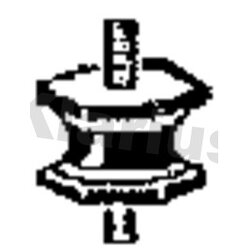 Exhaust Mount KLARIUS 420488 OE Ref 1714E3