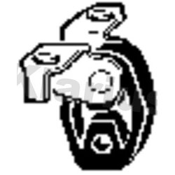 Exhaust Mount KLARIUS 420495 OE Ref 1755L3