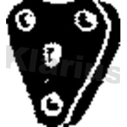 Exhaust Mount KLARIUS 420525 OE Ref 4544920844