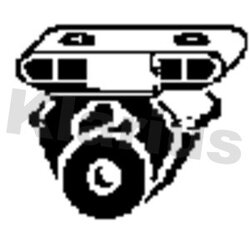Exhaust Mount KLARIUS 420528 OE Ref WCU000260