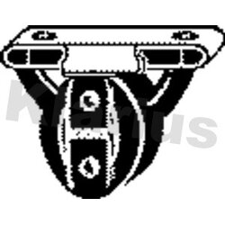Exhaust Mount KLARIUS 420617 OE Ref 1756787215