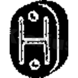 Exhaust Mount KLARIUS 420651 OE Ref 2065050Y00