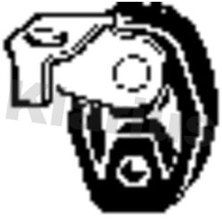 Exhaust Mount KLARIUS 420656 OE Ref 8K0253144M