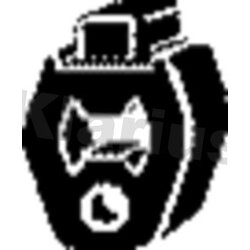 Exhaust Mount KLARIUS 420932 OE Ref 9821893480