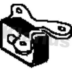 Exhaust Mount KLARIUS 420987 OE Ref 20651JD51A