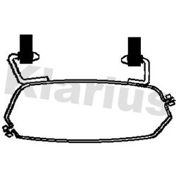 Muffler Bracket KLARIUS 430448 OE Ref 18207520245