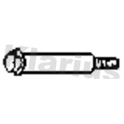 Exhaust Bolt KLARIUS 430461 OE Ref 8671093967
