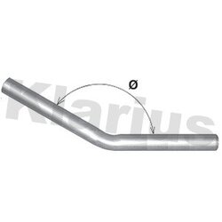 Exhaust Pipe KLARIUS 430522 KLARIUS
