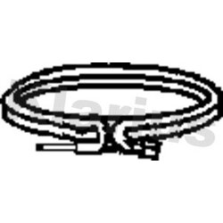 Clamping Piece KLARIUS 430706 OE Ref 18307806012