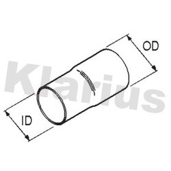 Exhaust Pipe KLARIUS 430778