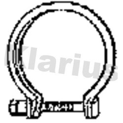 Clamping Piece KLARIUS 430894 OE Ref 5Q0253725D