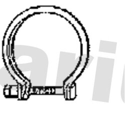 Clamping Piece KLARIUS 430933 OE Ref 18307793236