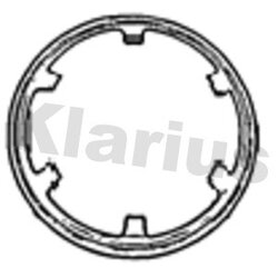 Exhaust Pipe Gasket KLARIUS 431098 OE Ref 9806886180