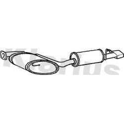 Rear Muffler KLARIUS AR173X OE Ref 60613780