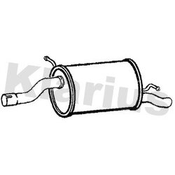 Rear Muffler KLARIUS AR248L