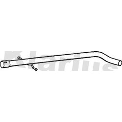 Exhaust Pipe KLARIUS AU277D OE Ref 1J0253201A