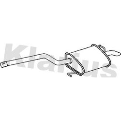 Rear Muffler KLARIUS AU339L OE Ref 8E0253609AT