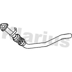 Exhaust Pipe KLARIUS AU341J OE Ref 8E0253301AR