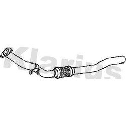 Exhaust Pipe KLARIUS AU377G OE Ref 8D0253301CH