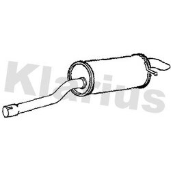 Rear Muffler KLARIUS AU390L OE Ref 4B0253609N