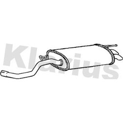 Rear Muffler KLARIUS AU402V OE Ref 1J6253609H