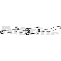 Centre Muffler KLARIUS AU439P OE Ref 8N0253209M