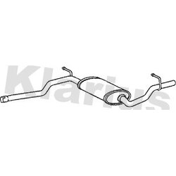 Centre Muffler KLARIUS AU445G OE Ref 8E0253409CJ