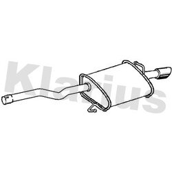 Rear Muffler KLARIUS AU452W OE Ref 8E0253609FT