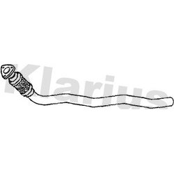 Exhaust Pipe KLARIUS AU457M OE Ref 8K0254350S