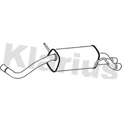 Rear Muffler KLARIUS AU513G OE Ref 8X0253609S