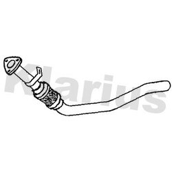 Exhaust Pipe KLARIUS AU524P OE Ref 8E0253301DD