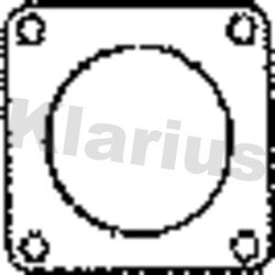 Exhaust Pipe Gasket KLARIUS BLG7