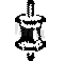 Muffler Bracket KLARIUS BLT7