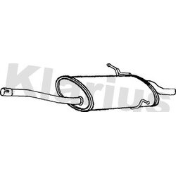 Rear Muffler KLARIUS BM335D OE Ref 8671014777