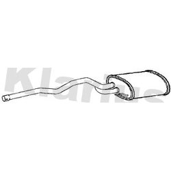 Rear Muffler KLARIUS BM374W OE Ref 18307785706