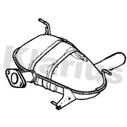 Rear Muffler KLARIUS BM409V OE Ref 18107528813