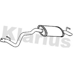Rear Muffler KLARIUS BM451H OE Ref 18307795008