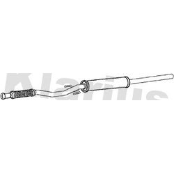 Centre Muffler KLARIUS BM477V OE Ref 18307646551