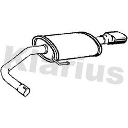 Rear Muffler KLARIUS BM493W OE Ref 18307812261