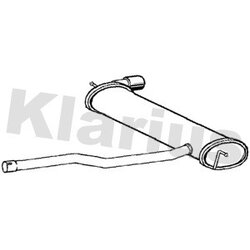 Rear Muffler KLARIUS BM516L OE Ref 18309811089