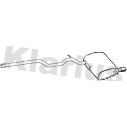 Rear Muffler KLARIUS BM544W OE Ref 18308615433
