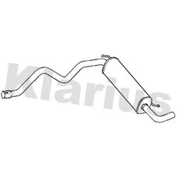 Rear Muffler KLARIUS BM548P OE Ref 18307646041