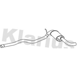 Rear Muffler KLARIUS BM560X OE Ref 18308514426